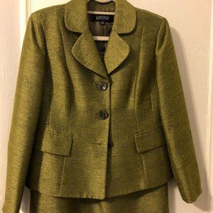 Vintage Kasper LinedTwo-piece Suit 6P